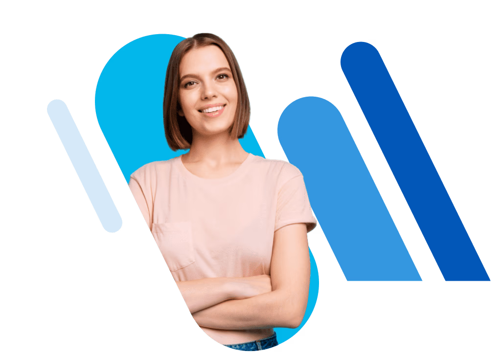 smiling woman portrait